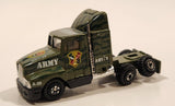 Unknown Brand ARMY AMY-39 A-39 Semi Tractor Truck Army Green Die Cast Toy Car Vehicle