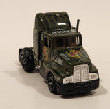 Unknown Brand ARMY AMY-39 A-39 Semi Tractor Truck Army Green Die Cast Toy Car Vehicle