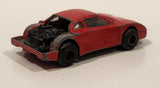 Vintage Majorette No. 280 Ferrari F40 Red Die Cast Toy Car Vehicle Opening Rear Hood 1/58 Scale