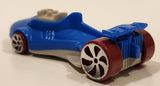 2010 McDonald's Hot Wheels "Battle Force 5" Series Water Slaughter Sever Blue Plastic Die Cast Toy Car Vehicle