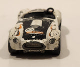 1999 Hot Wheels Show Biz Shelby Classic Cobra Convertible White Die Cast Toy Car Vehicle with Opening Hood
