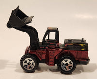 2002 Hot Wheels CAT Wheel Loader Red Die Cast Toy Construction Vehicle