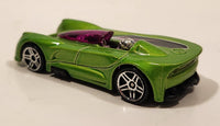 2002 Hot Wheels Spectraflame II Monoposto Light Green Die Cast Toy Car Vehicle