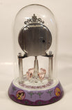 Disney Princess White and Pink Porcelain and Glass Anniversary Dome Clock Not Working