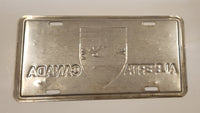 Alberta Canada Embossed Tin Metal Vehicle License Plate Tag