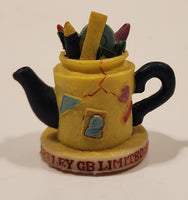 1996 Tetley Archie's Teapot Miniature Resin Ornament
