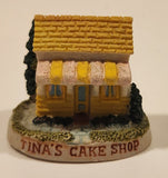 1995 Lyons Tetley Tina's Cake Shop Miniature Resin Building