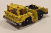 Vintage Corgi Juniors Mobile Crane Yellow Die Cast Toy Car Vehicle