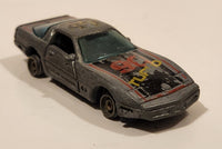 Vintage 1982 Kidco Lock Ups Corvette Turbo #90 Grey Die Cast Toy Car Vehicle with Opening Doors No Tires