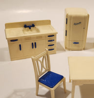 Vintage Reliable Products Kitchen Furniture Miniature Plastic Dollhouse Toys