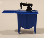 Vintage 1950s Reliable Products Sewing Machine Blue Plastic Dollhouse Toy