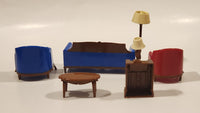 Vintage Reliable Products Living Room Furniture Miniature Plastic Dollhouse Toys