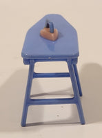 Vintage Renewal Product No. 32 Pink Iron and Blue Ironing Board Plastic Dollhouse Toys