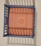 Vintage Reliable Products Play Pen Blue and Pink Plastic Dollhouse Toy