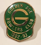 1992-93 Golden Age Bowlers Club Bowling Award Metal Lapel Pin