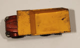 Vintage 1971 Lesney Matchbox Super Kings Scammell Contractor Dump Truck Red and Yellow Die Cast Toy Vehicle