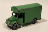 Vintage 1957 Lesney Moko Bedford Removals Van Green Die Cast Toy Car Vehicle