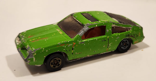 Rare Vintage 1984 Hot Wheels Pontiac J2000 Green Die Cast Toy Car Vehicle