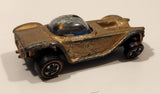 Vintage 1968 Hot Wheels Sweet Sixteen Beatnik Bandit Spectraflame Gold Die Cast Toy Car Vehicle Redlines