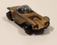 Vintage 1968 Hot Wheels Sweet Sixteen Beatnik Bandit Spectraflame Gold Die Cast Toy Car Vehicle Redlines