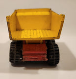 Vintage 1973 Lesney Matchbox Super Kings K-4 Big Tipper Dump Truck Red and Yellow Die Cast Toy Vehicle