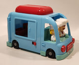 Playgo Chad Valley Tots Food Truck 9 1/2" Plastic Toy Car Vehicle with 2 Figures