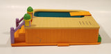 2004 Mattel Viacom Dora The Explorer Talking Dollhouse Backyard Swimming Pool Toy Play Set with Sound