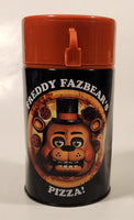 Neca Freddy Fazbear's Pizza Insulated Tin Metal Lunch Box Thermos Cup