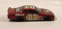 2003 Action Racing NFL San Francisco 49ers NASCAR 1/24 Scale Die Cast Toy Car Vehicle with Opening Hood and Trunk