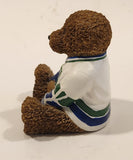 NHL 1970/71 Vancouver Canucks 2 3/4" Tall Resin Teddy Bear Figurine