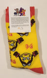 2024 McDonald's Canada Exclusive Birdie P/C Peace Collection Yellow and Pink Socks