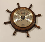 Vintage Fisher Precision Instrument Ships Wheel Barometer Weather Gauge Made in France