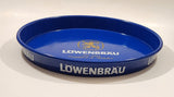 Vintage Lowenbrau Beer Blue 13" Metal Beverage Serving Tray
