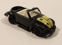 Unknown Brand Volkwagen Cabriolet Black Die Cast Toy Car Vehicle Made in Hong Kong