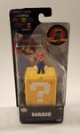 2023 Jakks Nintendo Illumination The Super Mario Bros. Movie Mario Miniature 1 1/4" Figure and Mystery Block New in Package