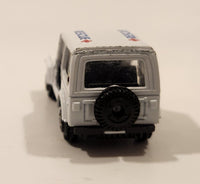 Vintage Jeep CJ-7 White Die Cast Toy Car Vehicle