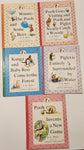 A Pooh & Piglet Book 1,2,3,4, and 7 by A.A. Milne 5 Book Lot