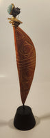 African Woman in Traditional Dress 17 1/2" Sculpture