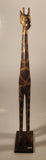 Hand Carved Wood Giraffe 23 1/2" African Animal Sculpture Made in Indonesia
