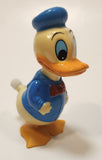 Tomy Walt Disney Productions Donald Duck Wobbling Shaking Wind Up Plastic Toy Figure