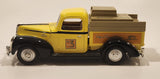 Liberty Classics Home Hardware 1940 Ford Delivery Truck Yellow Die Cast Toy Car Coin Bank with Key