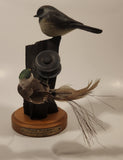 Rare Ducks Unlimited Canada "Prairie Watchman" Song Bird Sculpture Numbered 462/800
