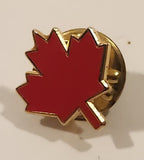 Small Red Maple Leaf Shaped Canada Enamel Lapel Pin