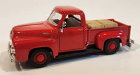 Maisto '53 Ford Pickup Truck Red 1/32 Scale Pull Back Die Cast Toy Car Vehicle with Opening Doors