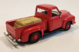 Maisto '53 Ford Pickup Truck Red 1/32 Scale Pull Back Die Cast Toy Car Vehicle with Opening Doors