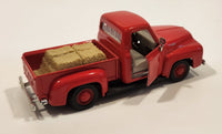 Maisto '53 Ford Pickup Truck Red 1/32 Scale Pull Back Die Cast Toy Car Vehicle with Opening Doors