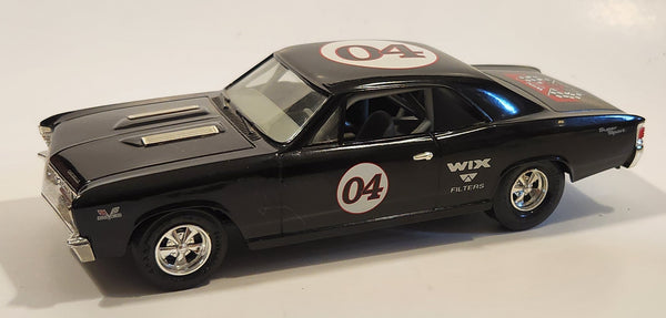 1997 ERTL Collectibles Series 4 Limited Edition 1967 Chevelle SS WIX Filters 04 Black Die Cast Toy Car Coin Bank with Key