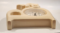 1983 Burwood Products Daniel Dakota Bath 3D Plastic Wall Clock #2654 Made in USA
