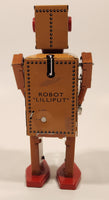 Lilliput Robot N.P. 5357 Wind Up Tin Toy (No Key)