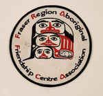 Fraser Region Aboriginal Friendship Centre Association Embroidered Fabric Patch Badge